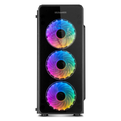 Mid tower case ATX NOX Hummer TGM Arcobaleno RGB