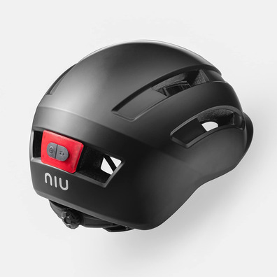 Casco Patinette Negro Talla L Niu