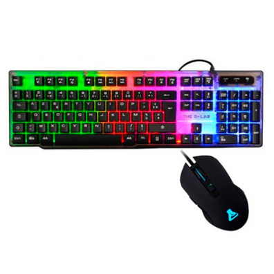 Combo Il G-Lab Tastiera Keyz Neon   Mouse Kult Elio