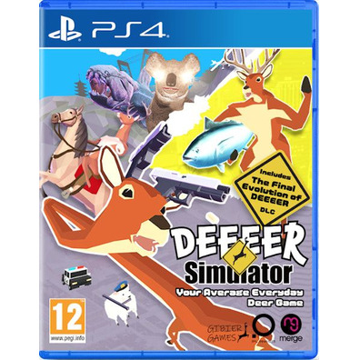 Deeeeer Simulator: Your Average Quotidiani Deer Game PS4