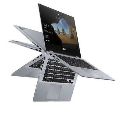 PORTATILE ASUS VIVOBOOK FLIP TP412FA-EC453T 8145U 14" FHD TOUCH 4GB 256SSD HDMI USB W10