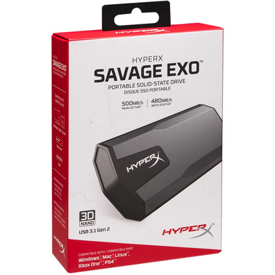 Hard disk esterno SSD Kingston Savage EXO 960 GB USB 3.1