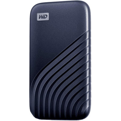 Disco duro externo SSD 500 GB Western Digital My Passport Azul