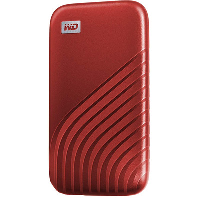 Disco duro externo SSD 1 TB Western Digital My Passport Rojo