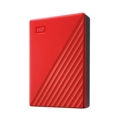 Disco Duro Externo Western Digital My Passport 4TB 2,5 '' Rojo