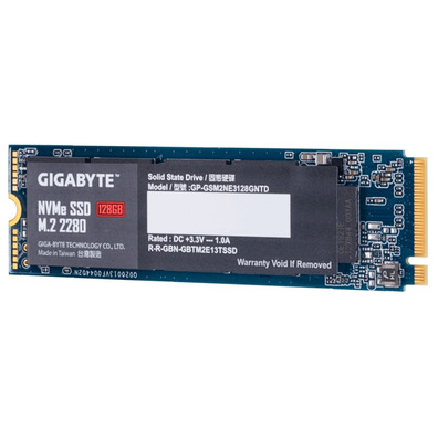 Disco Duro Gigabyte GP-GSM2NE3128GNTD SSD NVMe M. 2128,GB 2280