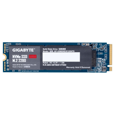 Disco Duro Gigabyte GP-GSM2NE3512GNTD SSD NVMe M. 2512,GB 2280