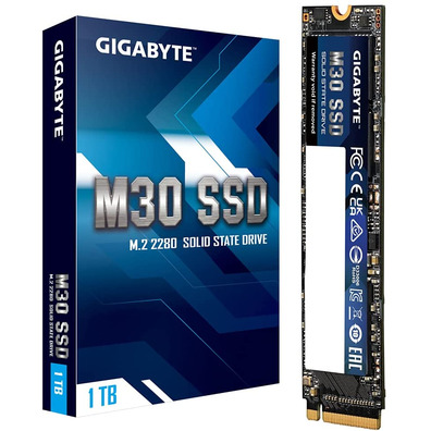 Disco Duro Gigabyte M30 1TB M2 SSD PCIE3