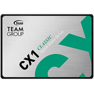 Disco Duro Teamgroup CX1 SSD 480GB SATA 3 2,5 ' "