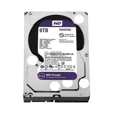 Disco Duro Western Digital Viola (Videovigilancia) 6TB 3,5 '' SATA 3