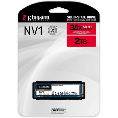 Disco SSD Kingston NV1 2TB M. 2 2280 PCIe NVMe