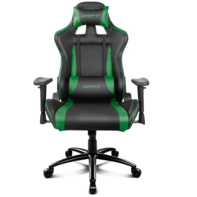 Deriva sedia di gioco dr150 nero/verde