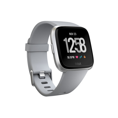 Fitbit Versa Smartwatch Grigio/Alluminio Argento