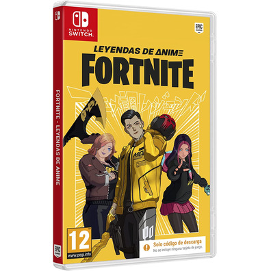 Fortnite: Leyendas dell'Anime (Codice in un Box) Switch