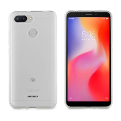 Coperchio In Cristallo Morbido Xiaomi Redmi 6 Trasparente Muvit