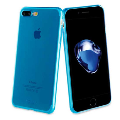 Crystal Soft Lite Case Blue Ultrathin iPhone 7 Plus Muvit