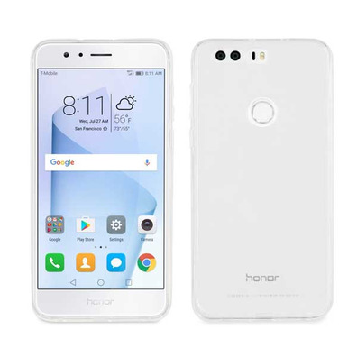 Transparent Crystal Soft Case Huawei Honor 8 Muvit