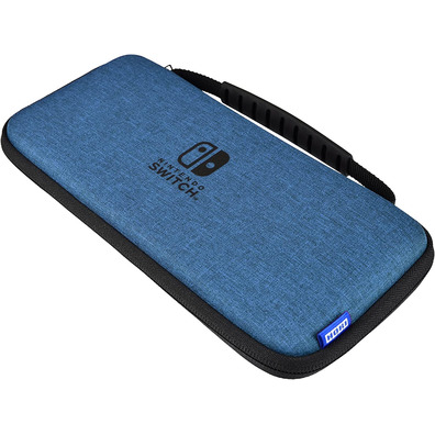 Funda Hori Slim Touch Pouch Azul (Nintendo Switch OLED)