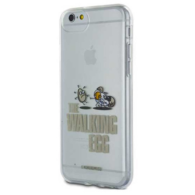 TPU Transparent Cover The Walking Egg iPhone 7/6s/6 Kukuxumusu