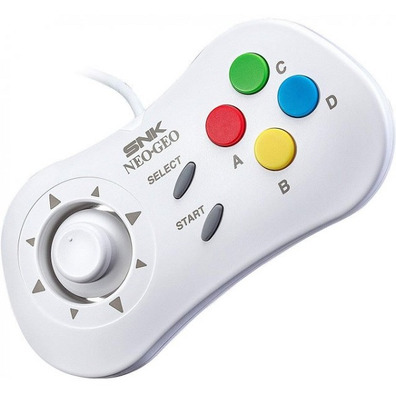 Gamepad Neo Geo Mini Bianco