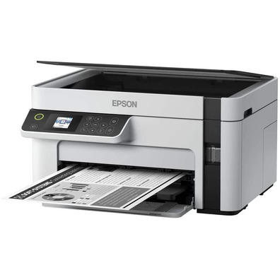 Impresora Recargabili Monocromo Multifunción Epson Ecotank ET-M2120 WiFi Blanca