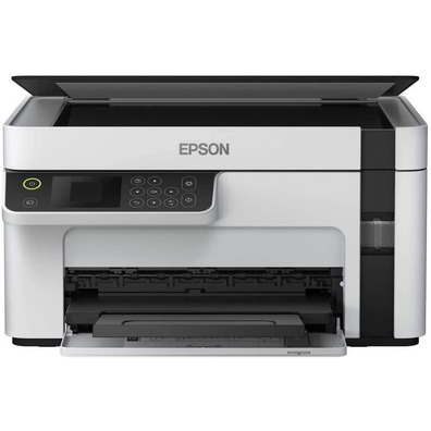 Impresora Recargabili Monocromo Multifunción Epson Ecotank ET-M2120 WiFi Blanca