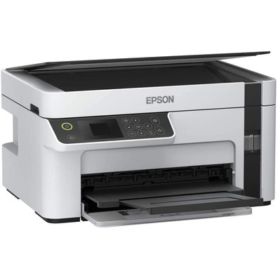 Impresora Recargabili Monocromo Multifunción Epson Ecotank ET-M2120 WiFi Blanca