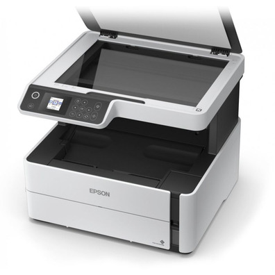 Impresora Recargable Monocromo Multifunción Epson Ecotank ET-M2140 Dúplex Gris