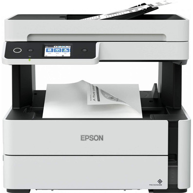 Impresora Recargabili Monocromo Multifunción Epson Ecotank ET-M3140 Fax / Dúplex Blanca