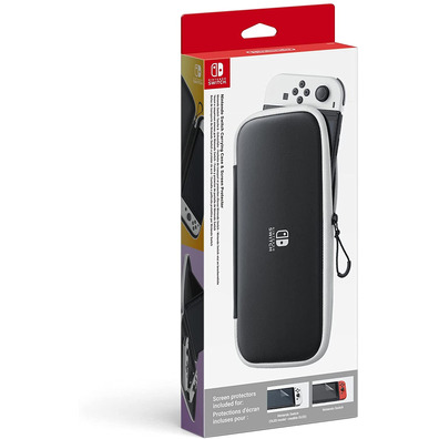 Kit Accesorios Nintendo Switch OLED (Funda + Protezioni)