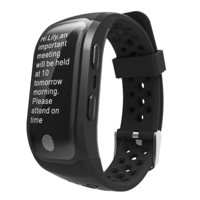 Leotec GPS Training Band Nero