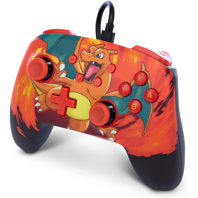 Mando Power A Wired Controller Pokemon Charizard Vortice Switch