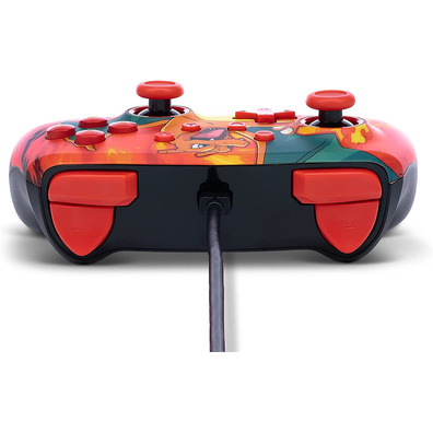 Mando Power A Wired Controller Pokemon Charizard Vortice Switch