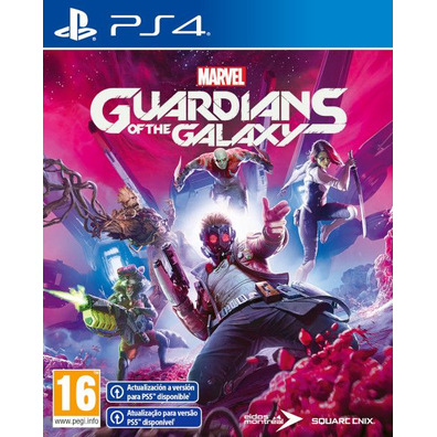 I Guardiani della Marvel del Galaxy PS4