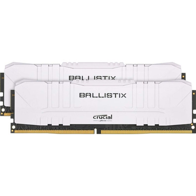  Memoria RAM Cruciale Ballistix 16GB (2x8) DDR4 3200 MHz Blanco