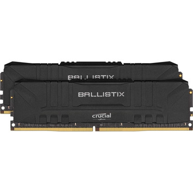 Memoria RAM Cruciale Ballistix 32GB (2x16) DDR4 2666 Mhz Negro