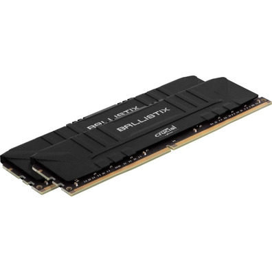 Memoria RAM Cruciale Ballistix 32GB (2x16) DDR4 2666 Mhz Negro