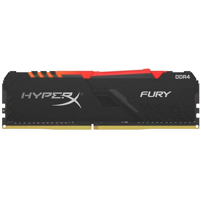 Memoria RAM Kingston HyperX Fury RGB DDR4 8GB 3466MHz