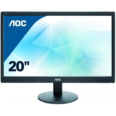 Monitor AOC E2070SWN 19.5" LED Nero