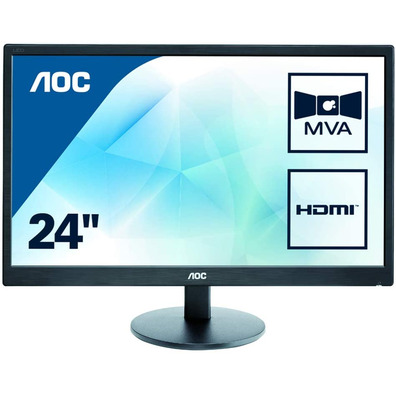 Monitor AOC M2470SWH LED 23.6" Nero