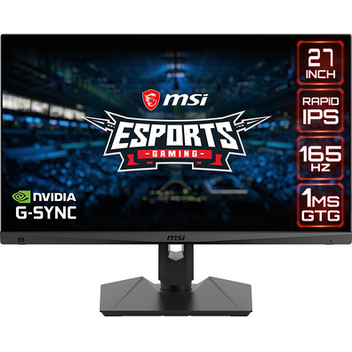 Monitor Gaming IPS MSI Optix MAG274QRF-QD 27 ' "