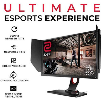 Monitor Gaming LED 24.5" BenQ XL2546 ZOWIE Nero