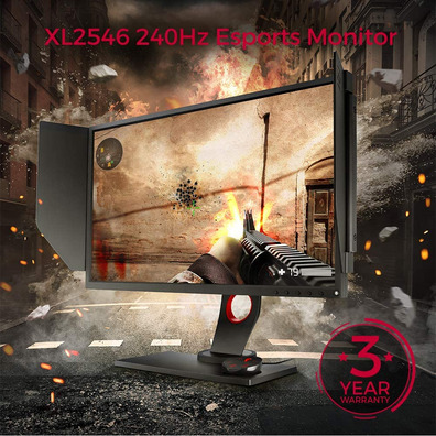 Monitor Gaming LED 24.5" BenQ XL2546 ZOWIE Nero