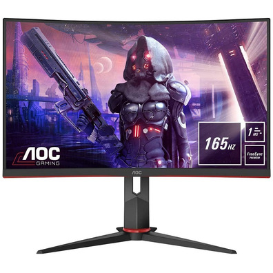 Monitor Gaming Multimedia AOC C27G2U/BK 27 '' Curvo 1MS