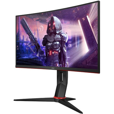 Monitor Gaming Multimedia AOC C27G2U/BK 27 '' Curvo 1MS