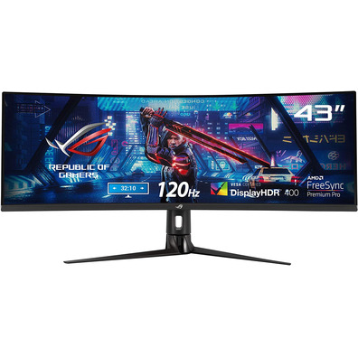 Monitor Gaming Giacca Anorámico ASUS ROG Strix XG43VQ 43 '' DualWide UDH MM Negro