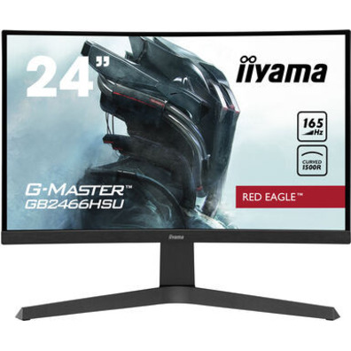 Monitor iiyama Curvo G-Master Red Eagle GBN2466HSU-B1 24 ' "