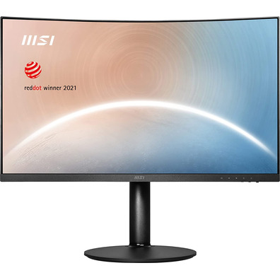 Monitor LED 27 '' MSI Modern MD271CP Curvo Negro