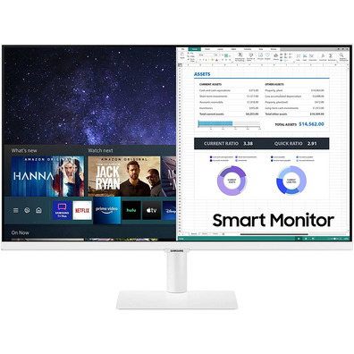 Monitor LED 27 '' ' Samsung Smart M5 Blanco