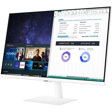 Monitor LED 27 '' ' Samsung Smart M5 Blanco